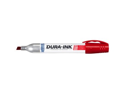 Dura Ink Metal Barrel Chisel červená