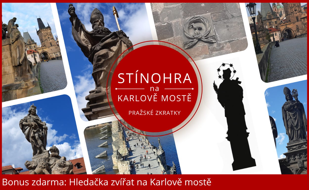 Stínohra na Karlově mostě