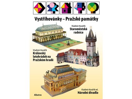 O Praze pro děti: Vystřihovánky - Pražské památky