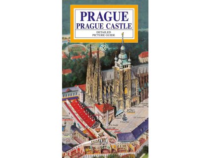 Panoramatická mapa Pražský hrad - anglicky