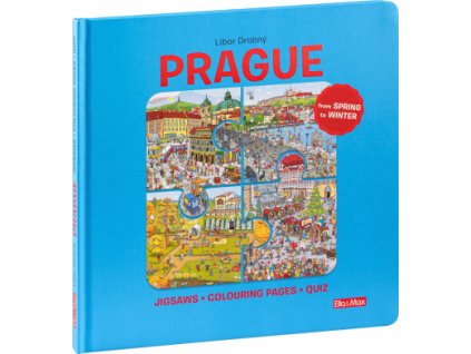 O Praze pro děti: Prague: Puzzles, Colouring, Quizzes