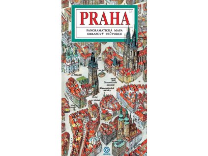 Mapa Prahy - centrum