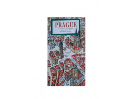 Mapa Prahy (centrum) - anglicky