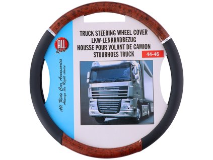 Poťah na volant Truck 44-46 cm hnedo-čierny
