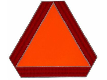 samolepka trojuholnik pomale vozidla ece 69
