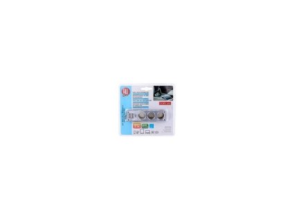 Zásuvka 3 + 2xUSB 12/24V 3,1A