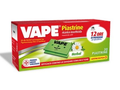 tablety do odpudzovaca hmyzu vape herbal