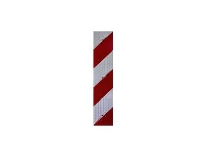reflexna paska 3m cerveno biela 141x705mm