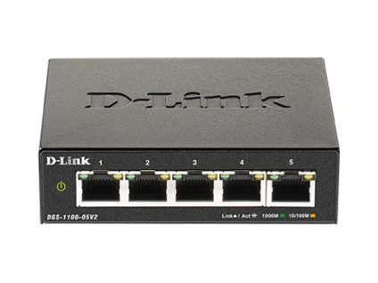 D-Link DGS-1100-05V2 Easy Smart Switch 10/100/1000