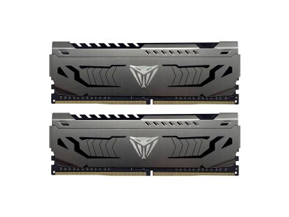 Patriot Viper Steel/DDR4/16GB/3200MHz/CL16/2x8GB/Grey