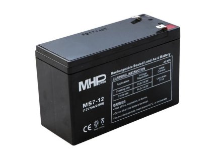 Pb akumulátor MHPower VRLA AGM 12V/7Ah (MS7-12)