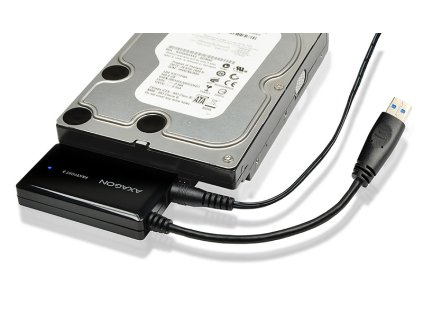 AXAGON ADSA-FP3, USB3.0 - SATA 6G HDD FASTport3 adaptér, vč. napáječe