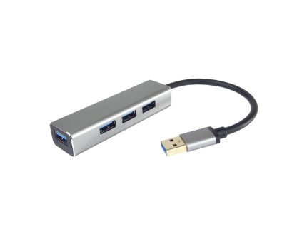 PremiumCord USB 3.0 Superspeed HUB 4-portový