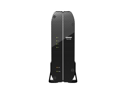 QNAP TS-410E-8G (4core 2,6GHz, 8GB RAM, 4x 2,5'' SATA, 2x 2,5GbE, 4x USB 3.2, 1x 4K HDMI, fanless)