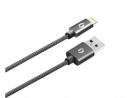 ALIGATOR PREMIUM 2A kabel, Lightning 50cm, černý