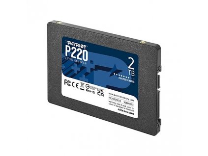 PATRIOT P220/2TB/SSD/2.5''/SATA/3R
