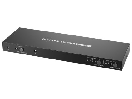 PremiumCord HDMI matrix switch 4:2, UHD 4Kx2K HDR