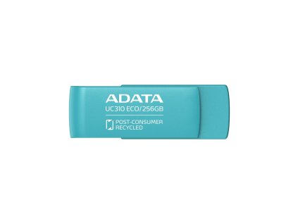 ADATA UC310 ECO/256GB/USB 3.2/USB-A/Zelená