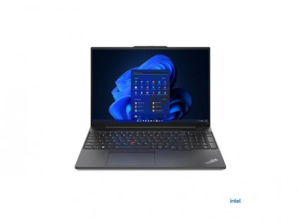 Lenovo ThinkPad E/E16 Gen 1 (Intel)/i3-1315U/16''/WUXGA/8GB/512GB SSD/UHD/W11P/Black/3R