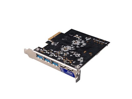 AKASA PCIe karta 2xUSB 3.2 Gen 2 Type-C a 3xType-A