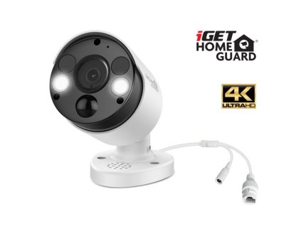 iGET HGNVK936CAM - UltraHD 4K PoE IP kamera, SMART detekce, IP66, zvuk, noční přísvit 40m, ONVIF 2.6