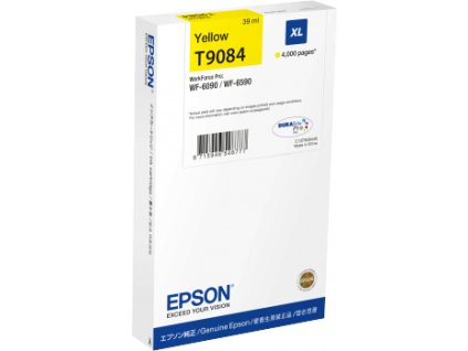 Epson atrament WF-6xxx series yellow XL - 39ml