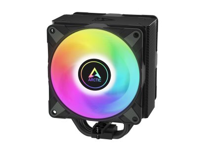 ARCTIC Freezer 36 A-RGB (Black) – Black CPU Cooler for Intel Socket LGA1700 and AMD Socket AM4, AM5,