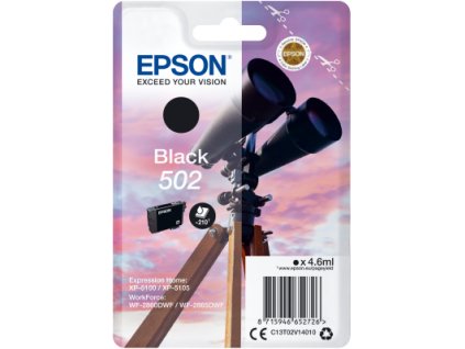 EPSON singlepack,Black 502,Ink,standard