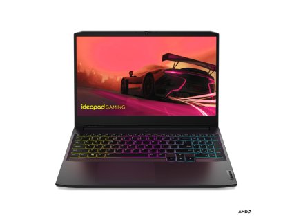 Lenovo IP Gaming 3 15ACH6A, Ryzen 5 5500H, 15.6˝ 1920x1080 FHD, RTX2050/4GB, 8GB, SSD 512GB, W11H, čierny, 2y CI