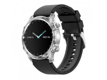 CARNEO Adventure HR+ 2nd Gen/Silver/Šport Band/Black
