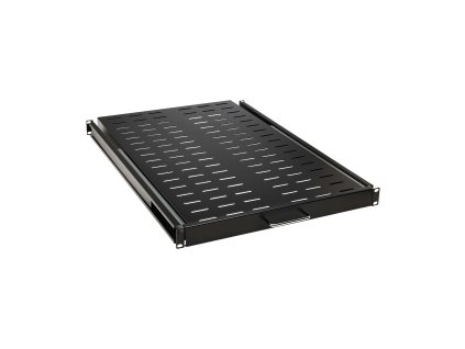Polica posuvná SmartRack 1U, nosnosť 22.7kg, hĺbka 719mm, odvetrávaná