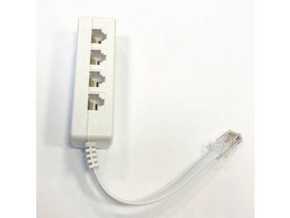 DATACOM Rozštvorka UTP CAT3 4xRJ45 (8p2c-1M/4F)