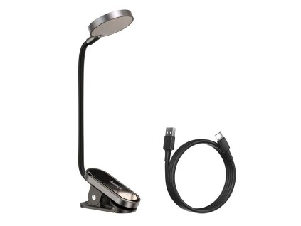 Baseus mini lamp LED lamp with clip gray 5 s