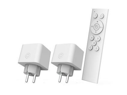 TRUST WIFI Socket Starter Set 2 Smart Plugs + Remote