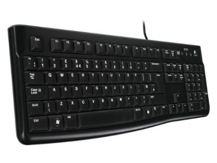 Logitech K120/Drátová USB/CZ-SK layout/Černá