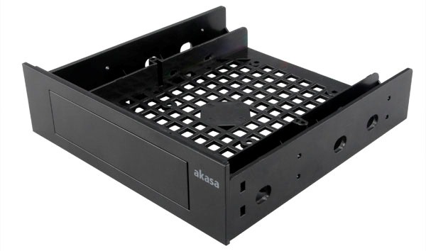 AKASA 3.5''/SSD/HDD adaptér do 5,25'' pozície