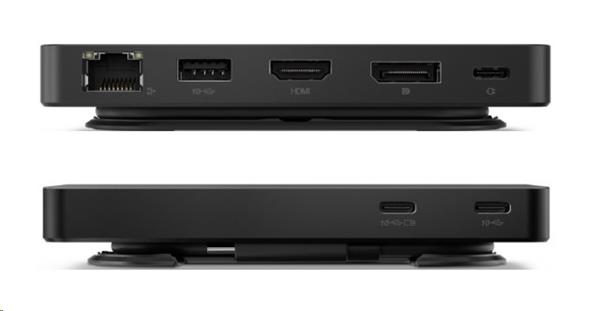 Lenovo TP USB-C Business Dock - 65W (1x DP, RJ45, 1x HDMI, 1x USB- A, 2x USB-C, adapter) pripojit max. 2x LCD