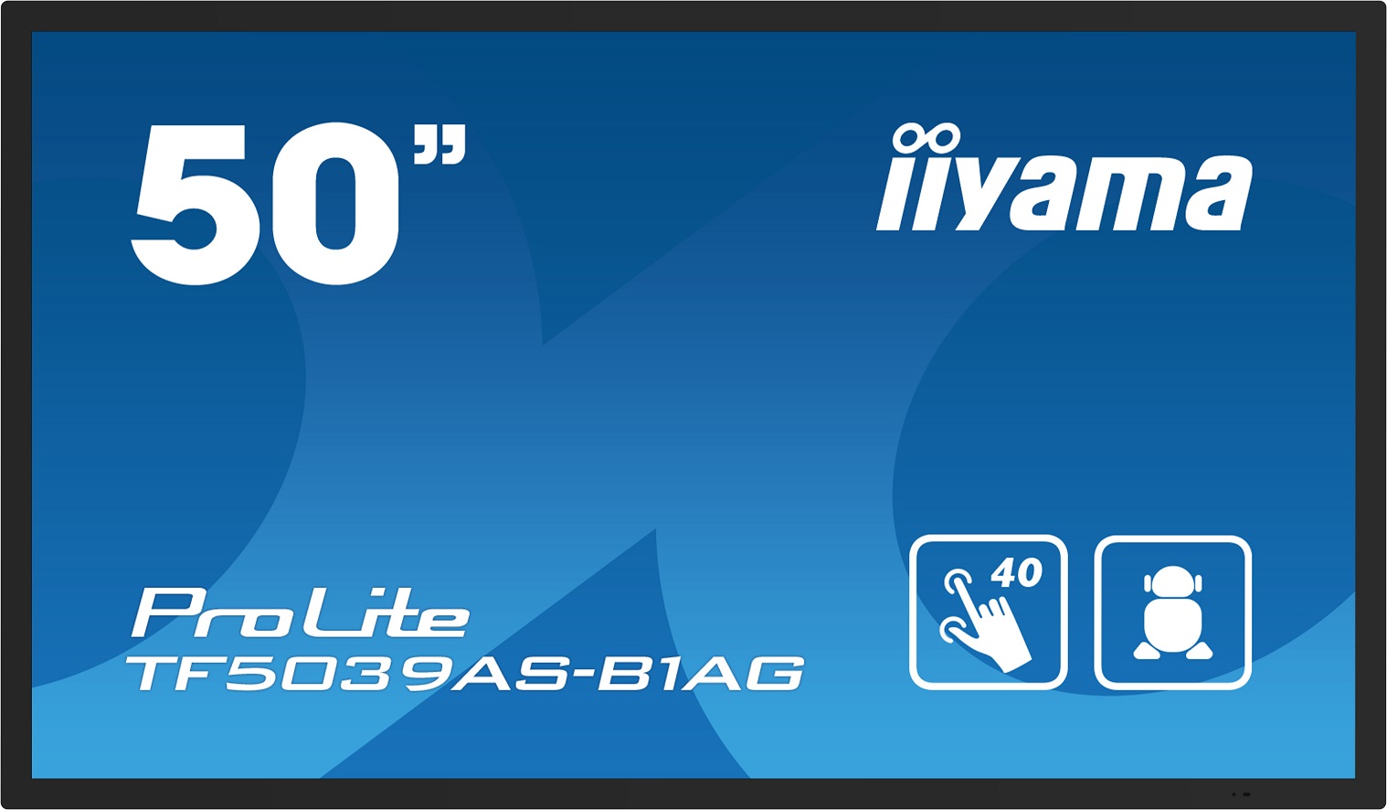 50'' iiyama TF5039AS-B1AG: VA, 4K, Android