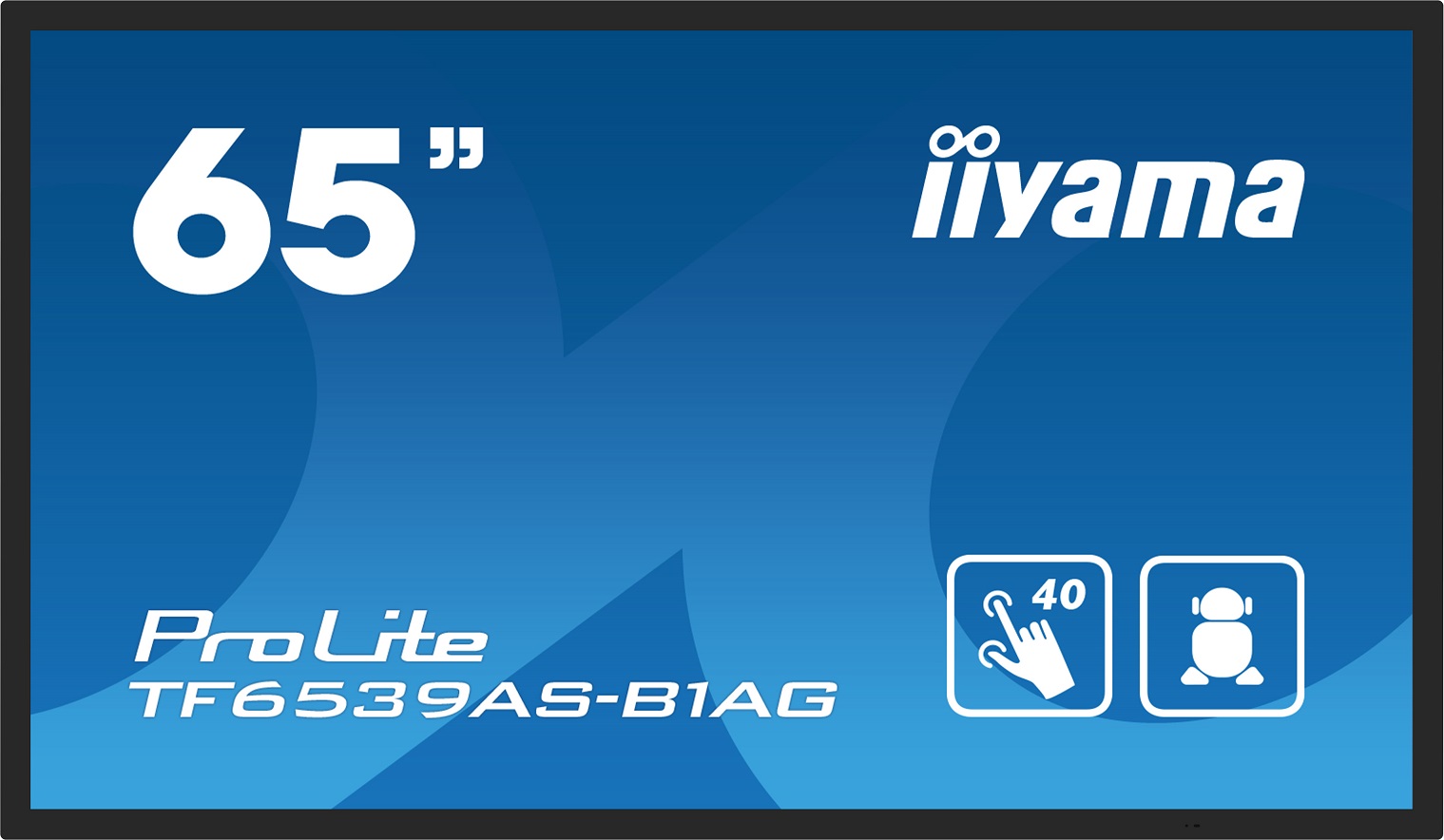 65'' iiyama TF6539AS-B1AG: IPS, 4K, Android