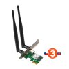 Tenda E30 Wireless AX PCI Express Adapter AX3000, WiFi6, Bluetooth 5.0, WPA3, 2x 5dBi, Windows 10/11