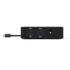 PORT CONNECT USB-C Dokovacia stanica 10v1, 2x4K Display Port, 5x USB-A, USB-C 85W PD, Ethernet, SD