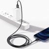 Baseus CALYS-A01 Superior Fast Charging Dátový Kábel USB to Lightning 2.4A 1m Black