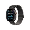 apple watch ultra 2 49mm black titanium milanese l s