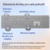Microsoft Surface Keyboard (2. edícia)/Bezdrôtová Bluetooth/ CZ- SK layout/Šedá