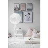 Platinet PSF1616W stojanový ventilátor 40 cm, oscilácia, biela