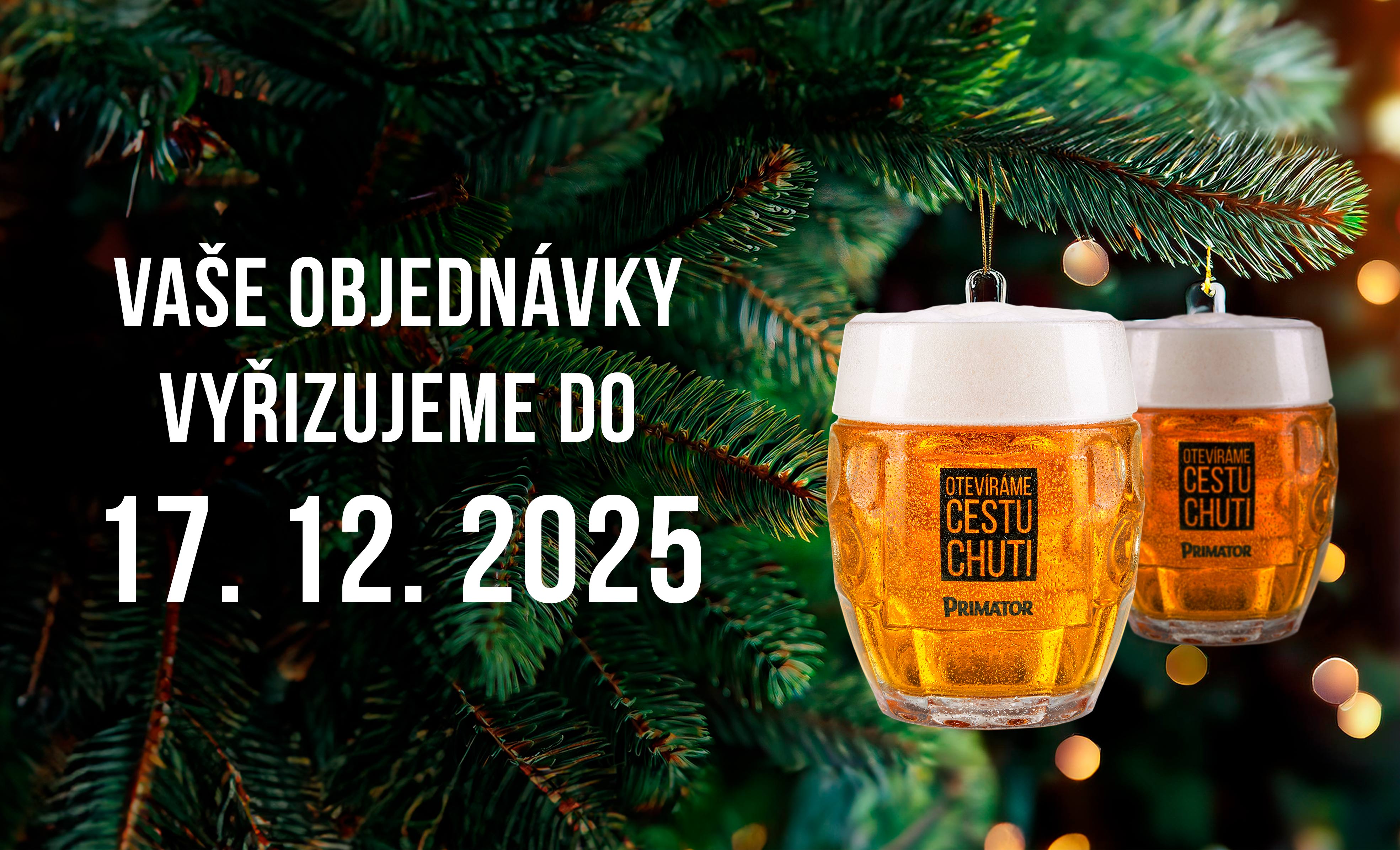 VÁNOCE - obj. vyřizujeme do 17.12.2025
