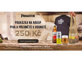 poukaz 2026 250 Kc předměty