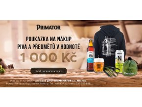 poukaz 2025 1000 Kc předměty