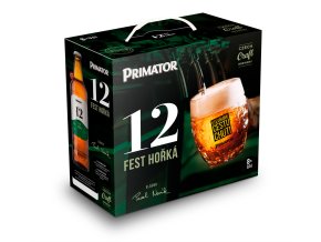 Multipack Primátor 12 Fest hořký 8x 0,5 l (karton)