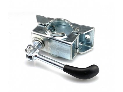 Držák opěrného kolečka 48 mm VAPP, plech, sklopná klička